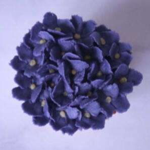 Purple Hydrangea Cupcake Flower